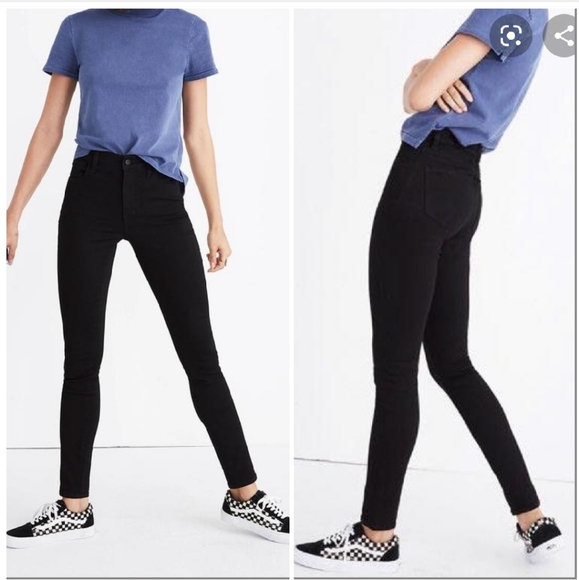 Madewell Denim - Madewell Roadtripper Skinny Jean Jegging Black 29